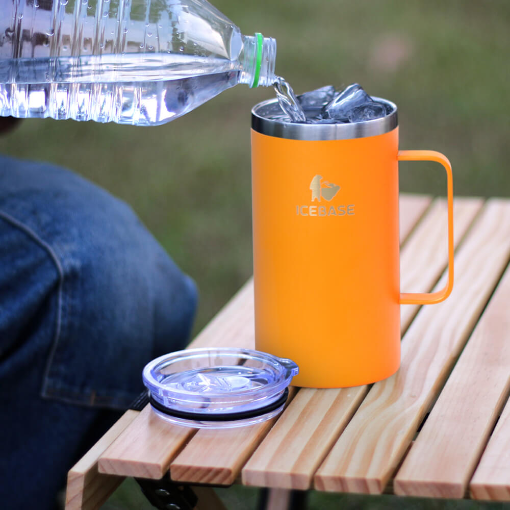 แก้วเก็บความเย็น ICEBASE รุ่น VL-522OR (CHILL) ขนาด 720 ML สีส้ม