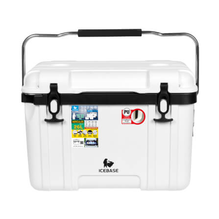 กระติกน้ำแข็งเก็บความเย็น ICEBASE (PU FOAM INJECTION) รุ่น CLP-311WH (HERCULES) ขนาด 26 ลิตร สีขาว_0