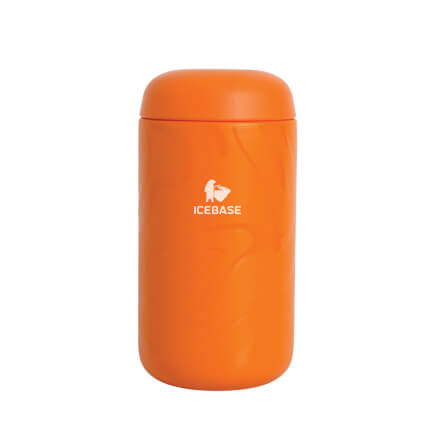 แก้วสุญญากาศ ICEBASE รุ่น VLS-528OR เคลือบผิว CERAMIC ขนาด 360 ML สีส้ม_0