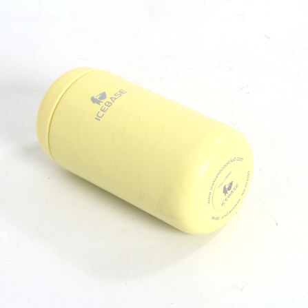 แก้วสุญญากาศ ICEBASE รุ่น VLS-528YE เคลือบผิว CERAMIC ขนาด 360 ML สีเหลือง_1