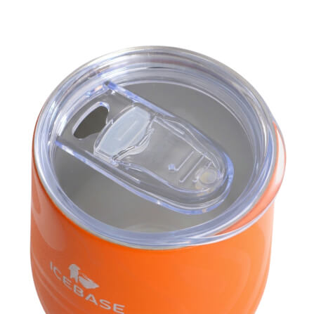 แก้วสุญญากาศ ICEBASE รุ่น VLS-529OR เคลือบผิว CERAMIC ขนาด 360 ML สีส้ม_2