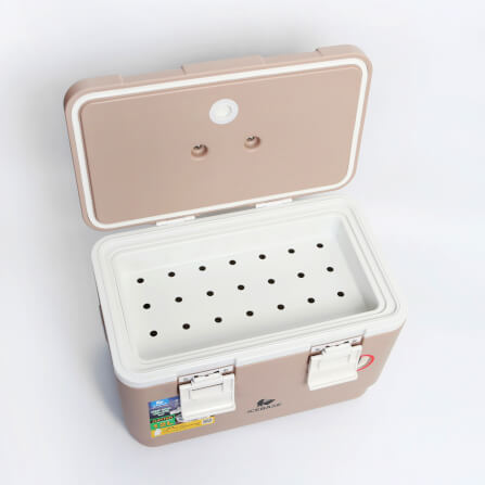 กระติกน้ำแข็งเก็บความเย็น ICEBASE รุ่น CLP-312CM (JUPITER) ขนาด 12 ลิตร สีครีม_8