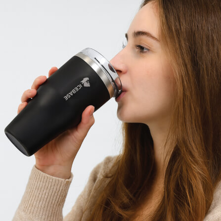 แก้วเก็บความเย็น ICEBASE รุ่น VLS-527BK (OSLO) ขนาด 600 ML สีดำ_8