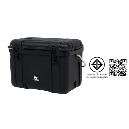 กระติกน้ำแข็งเก็บความเย็น ICEBASE (PU FOAM INJECTION) รุ่น CLP-311BK (HERCULES) ขนาด 26 ลิตร สีดำ_11