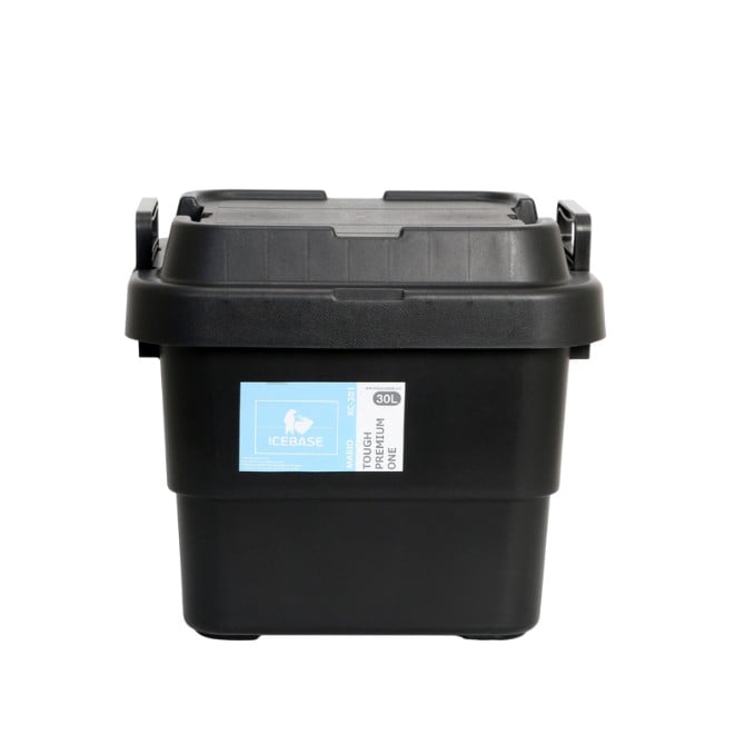 กล่องอเนกประสงค์ ICEBASE รุ่น XC-301BK ขนาด 30 ลิตร สีดำ_0