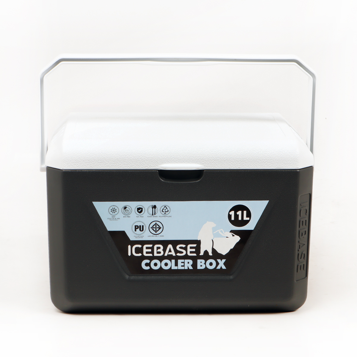 กระติกน้ำแข็งเก็บความเย็น ICEBASE รุ่น CLG-202GY (NEPTUNE) ขนาด 11 ลิตร สีเทา_1