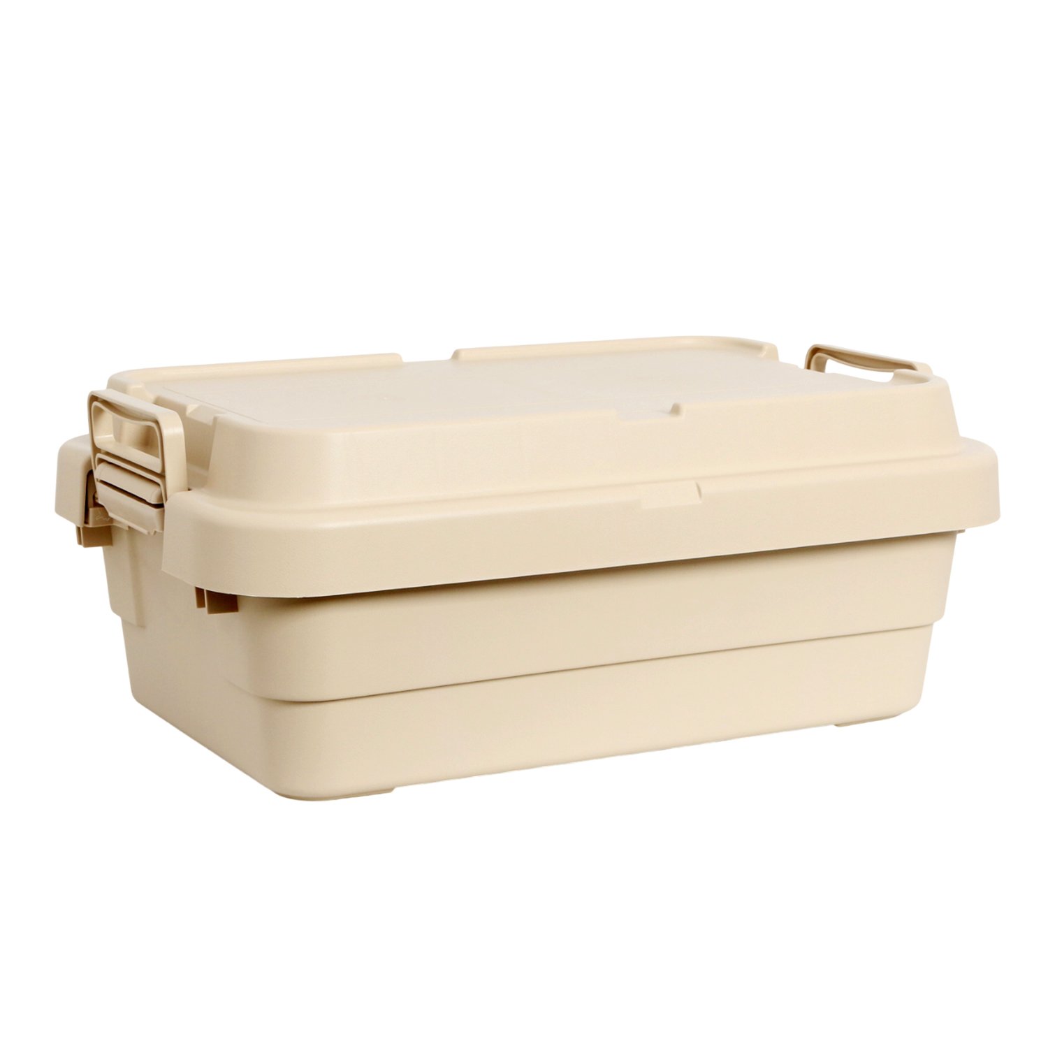 กล่องอเนกประสงค์ ICEBASE รุ่น XCL-302BE ขนาด 30 ลิตร สีเบจ_1