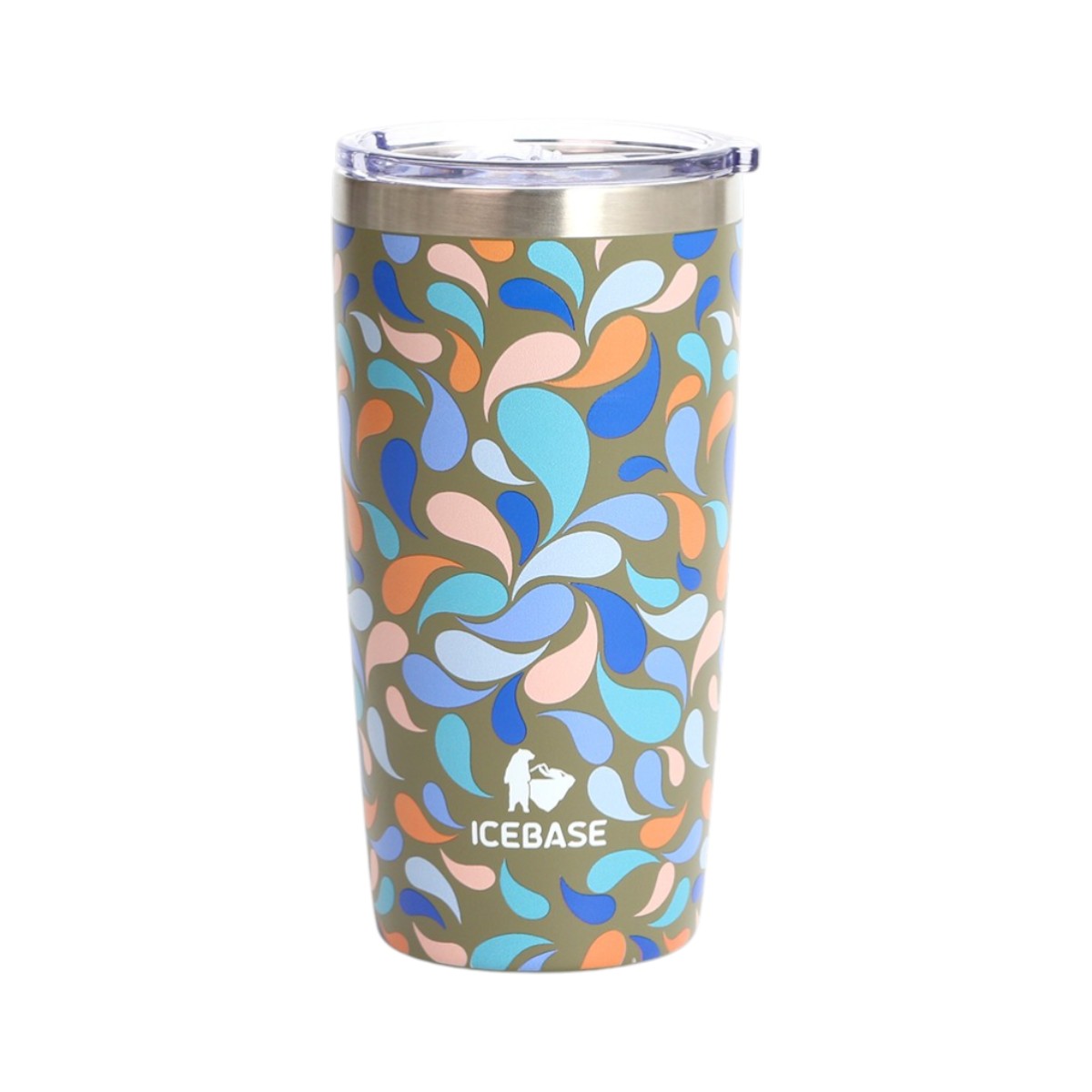 แก้วเก็บความเย็น ICEBASE รุ่น VLP-801GN (MOMENT) ขนาด 600 มิลลิลิตร สีเขียว_1