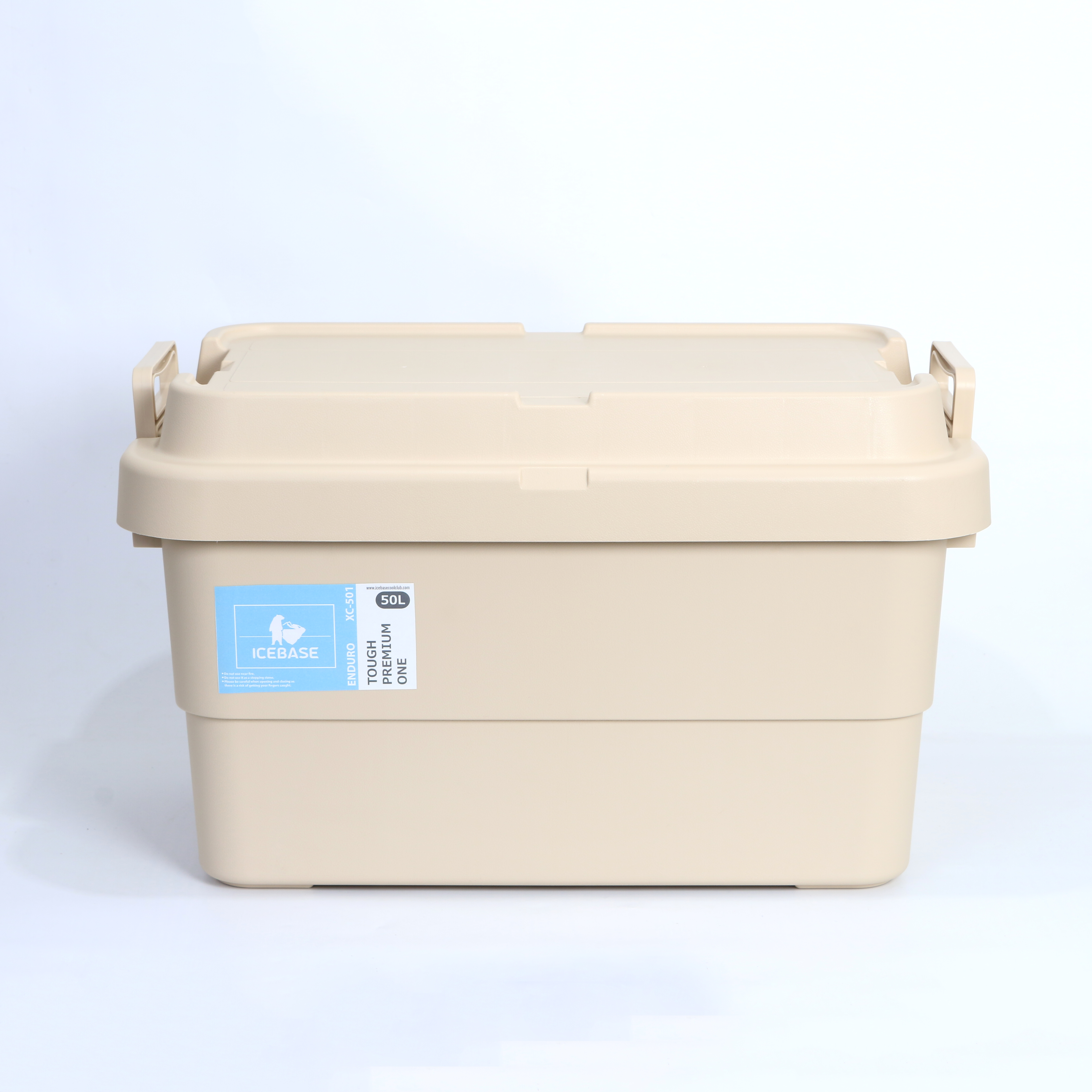 กล่องอเนกประสงค์ ICEBASE รุ่น XC-501BE ขนาด 50 ลิตร สีเบจ_1