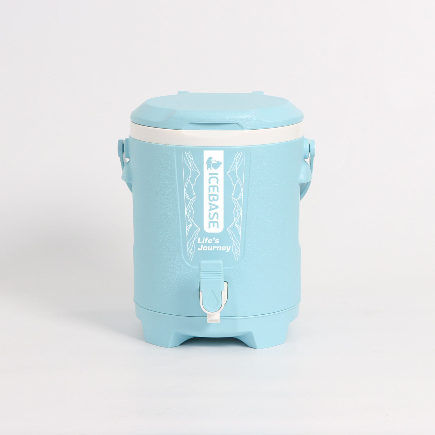 กระติกน้ำแข็งเก็บความเย็น ICEBASE รุ่น CLX-602BL (ROXXET) ขนาด 10 ลิตร สีฟ้า_2