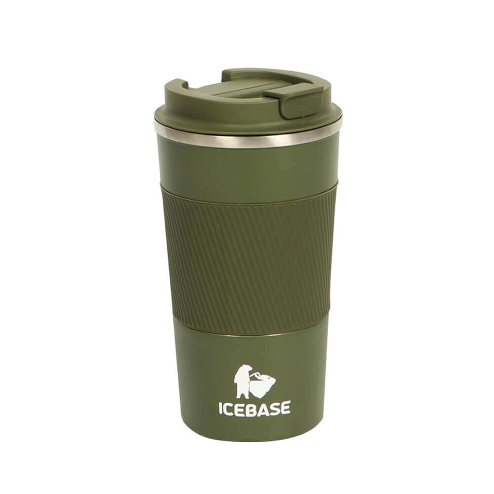 แก้วเก็บความเย็น ICEBASE รุ่น VL-502GN (SUIT) ขนาด 510 มิลลิลิตร สีเขียว