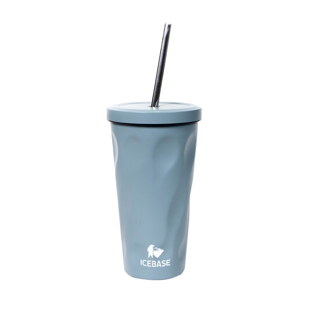 แก้วเก็บความเย็น ICEBASE รุ่น VL-504BL (JUMP) ขนาด 500 มิลลิลิตร สีฟ้า