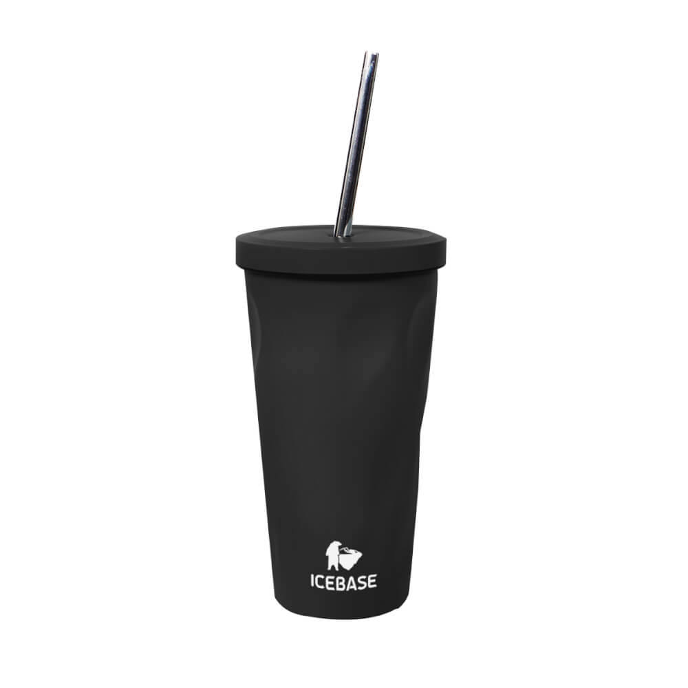 แก้วเก็บความเย็น ICEBASE รุ่น VL-504BK (JUMP) ขนาด 500 มิลลิลิตร สีดำ