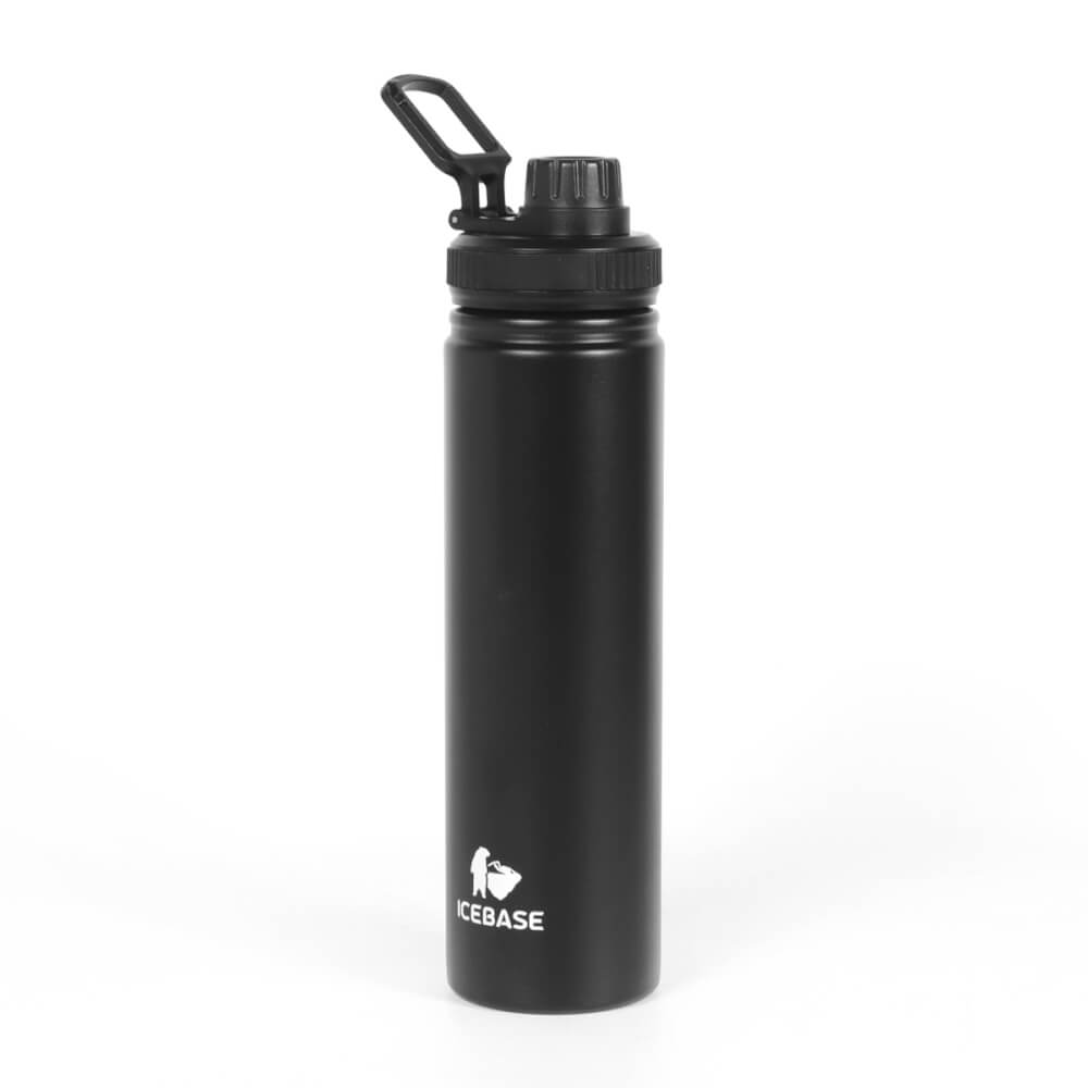 แก้วเก็บความเย็น ICEBASE รุ่น VL-512BK (SPORT) ขนาด 600 มิลลิลิตร สีดำ