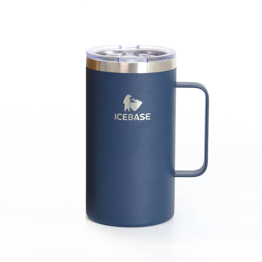 แก้วเก็บความเย็น ICEBASE รุ่น VL-522NV (CHILL) ขนาด 720 ML สีกรม