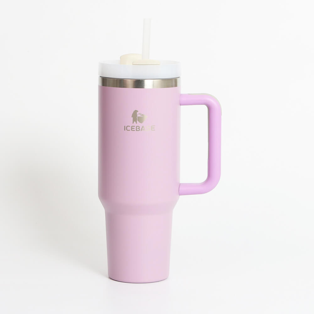 แก้วเก็บความเย็น ICEBASE รุ่น VL-519PK (POWERFUL) ขนาด 1200 ML สีชมพู_1