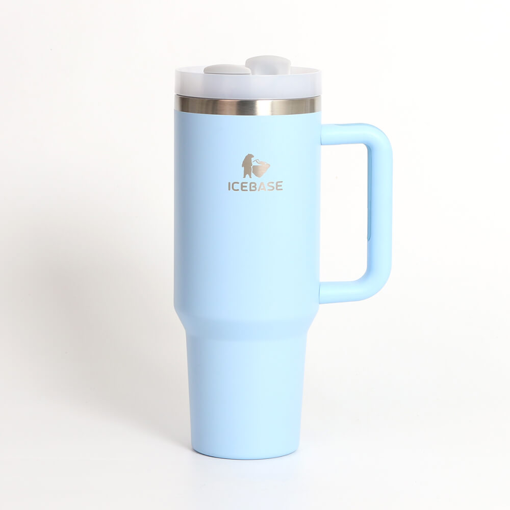 แก้วเก็บความเย็น ICEBASE รุ่น VL-519BL (POWERFUL) ขนาด 1200 ML สีฟ้า_1