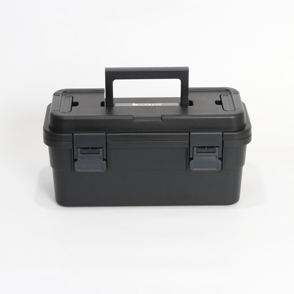กล่องอเนกประสงค์พร้อมถาดใส่ของ ICEBASE รุ่น XC-002BK (DINO) ขนาด 6.5 ลิตร สีดำ