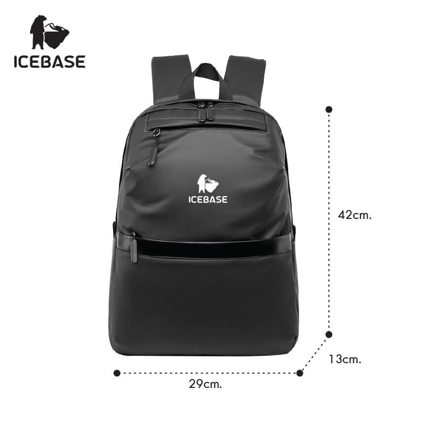กระเป๋าเป้ ICEBASE รุ่น BK-908BK ความจุ 20 ลิตร สีดำ