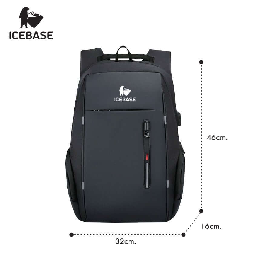 กระเป๋าเป้ ICEBASE รุ่น BK-911BK ความจุ 23 ลิตร สีดำ