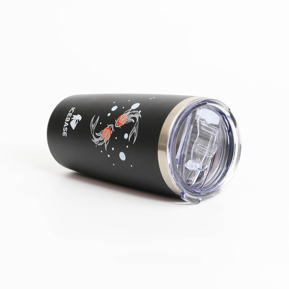 แก้วเก็บความเย็น ICEBASE รุ่น VLP-803BK (BALANCE) ขนาด 600 มิลลิลิตร สีดำ