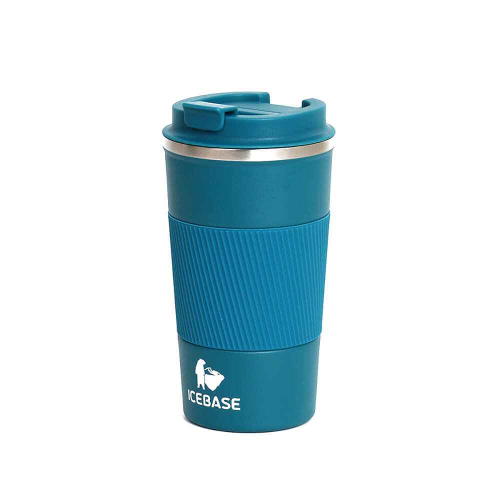 แก้วเก็บความเย็น ICEBASE รุ่น VL-502BL (SUIT) ขนาด 510 มิลลิลิตร สีน้ำเงิน