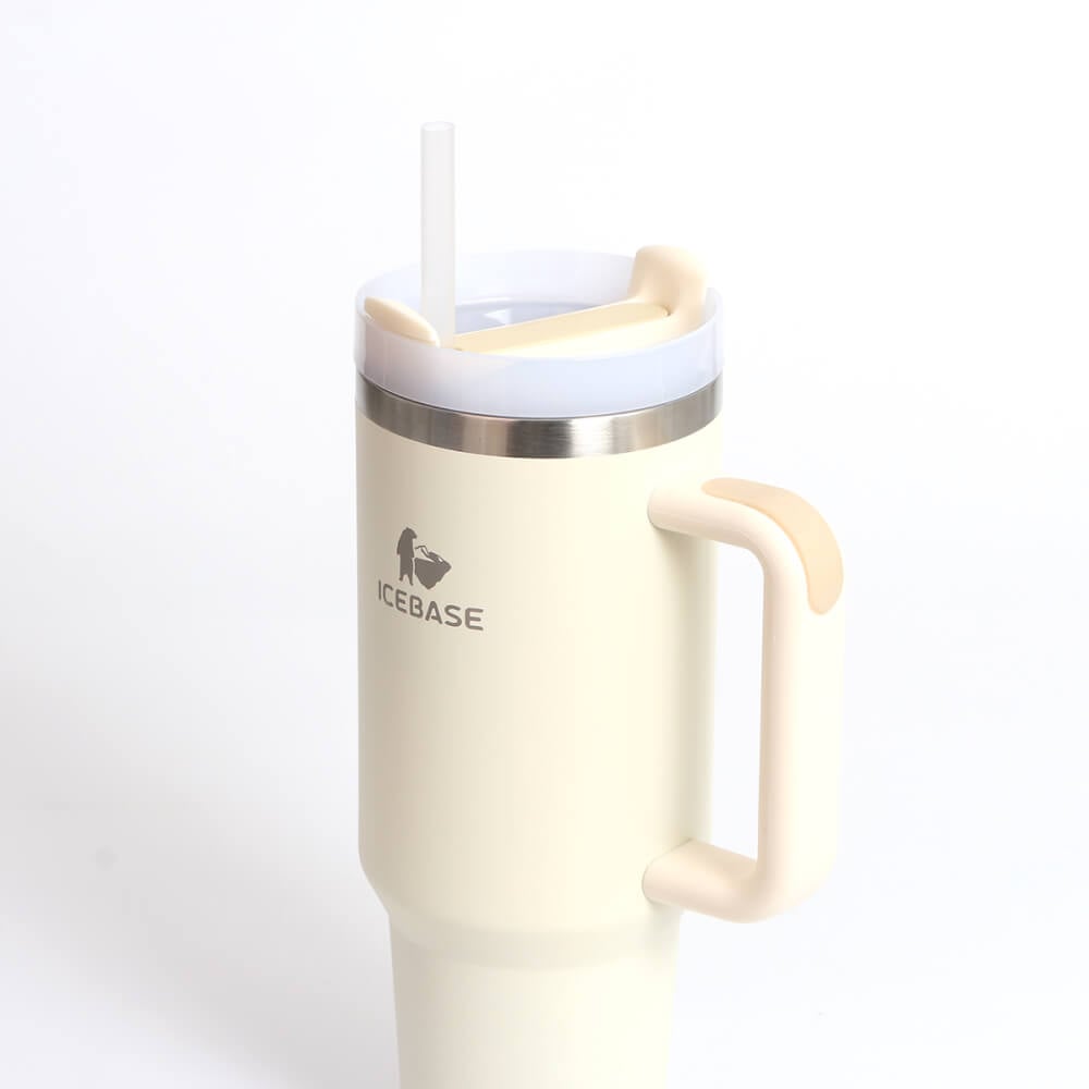 แก้วเก็บความเย็น ICEBASE รุ่น VL-519BE (POWERFUL) ขนาด 1200 ML สีเบจ_2