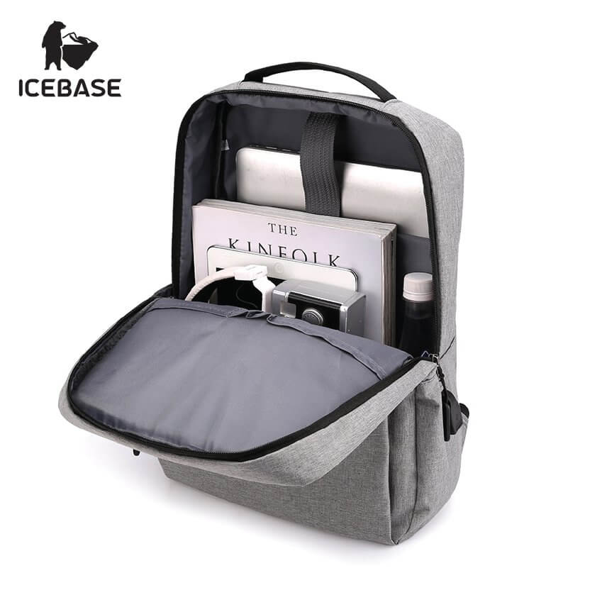 กระเป๋าเป้ ICEBASE รุ่น BK-905GY ความจุ 20 ลิตร สีเทา