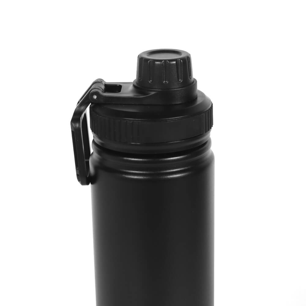 แก้วเก็บความเย็น ICEBASE รุ่น VL-512BK (SPORT) ขนาด 600 มิลลิลิตร สีดำ