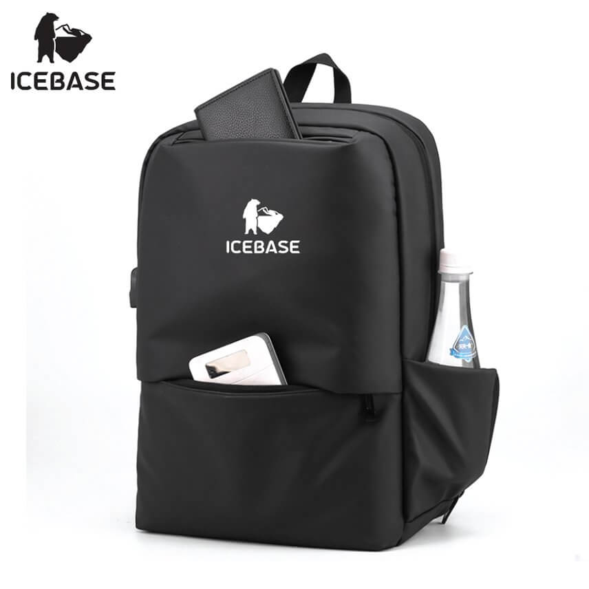 กระเป๋าเป้ ICEBASE รุ่น BK-907BK ความจุ 20 ลิตร สีดำ
