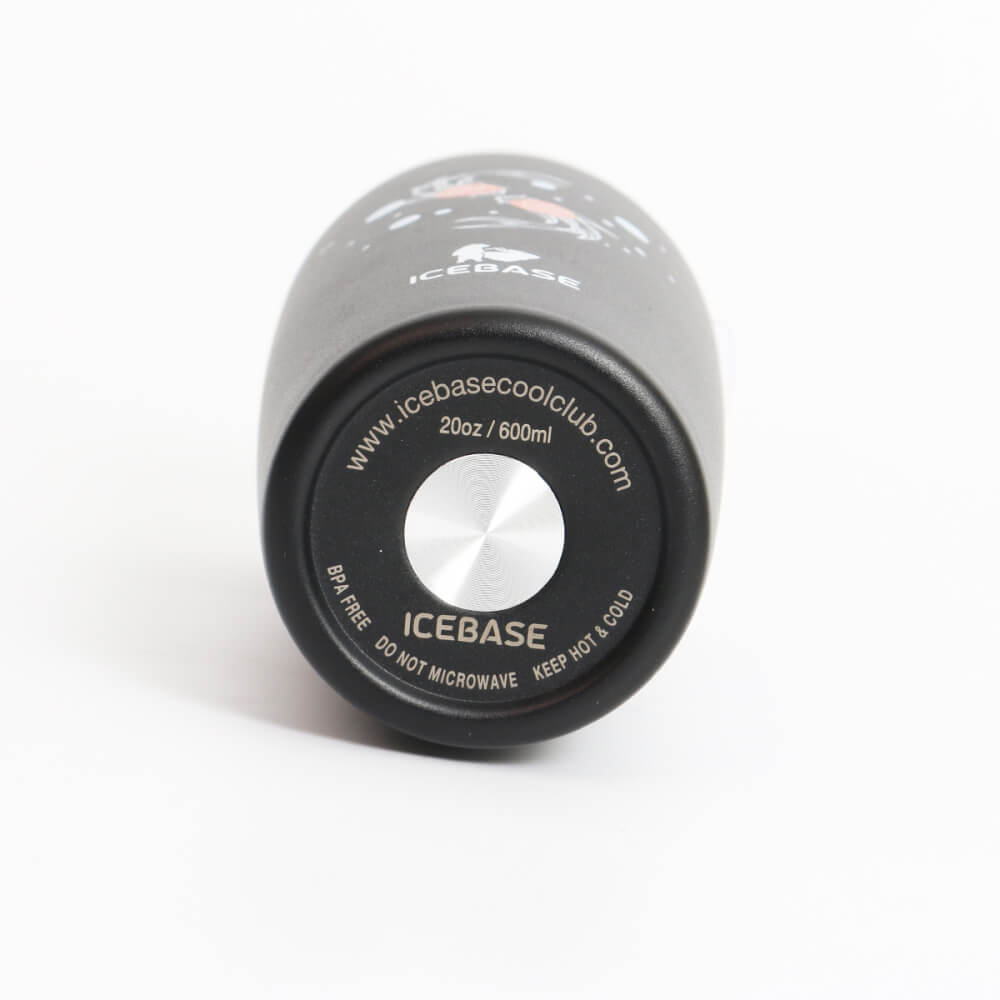 แก้วเก็บความเย็น ICEBASE รุ่น VLP-803BK (BALANCE) ขนาด 600 มิลลิลิตร สีดำ