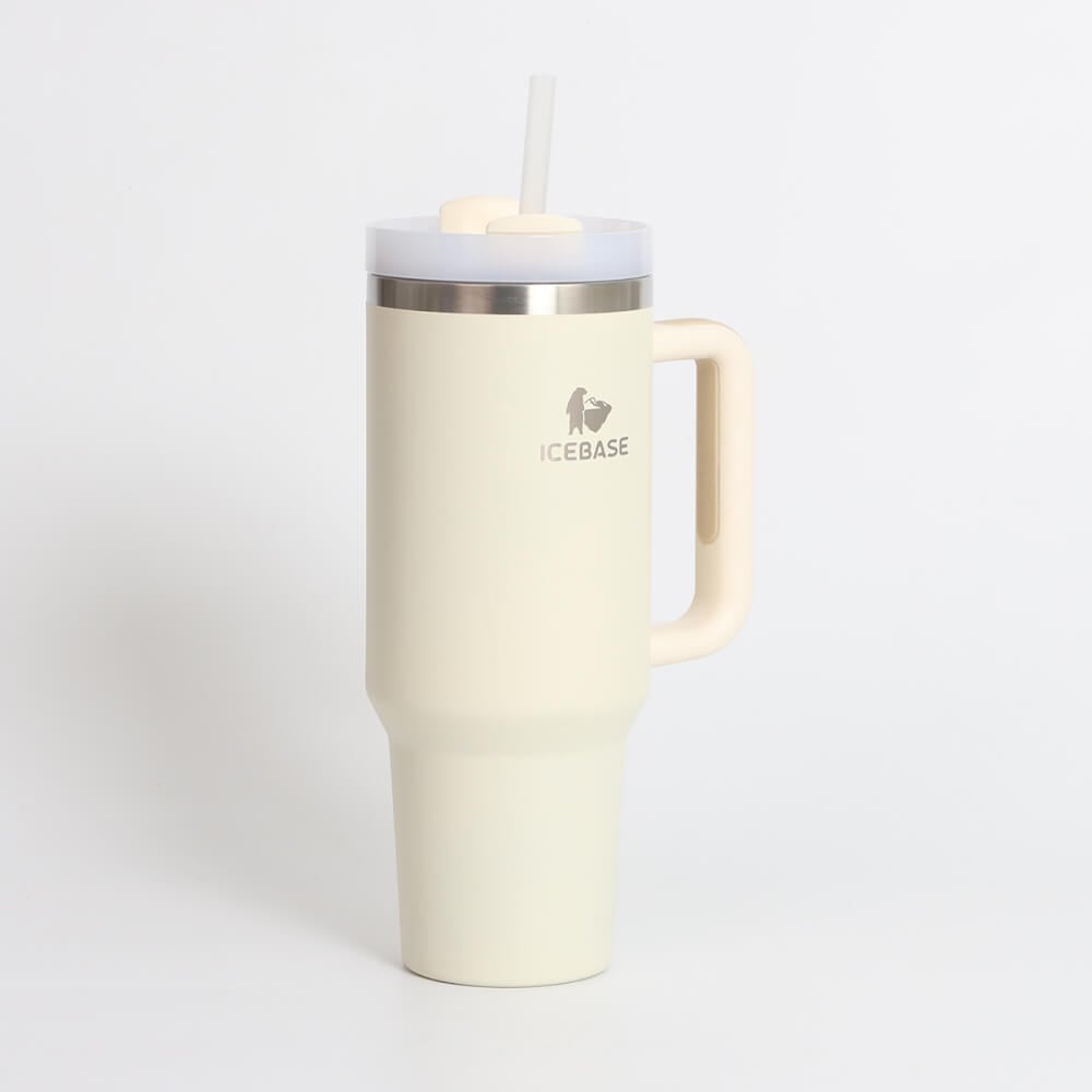 แก้วเก็บความเย็น ICEBASE รุ่น VL-519BE (POWERFUL) ขนาด 1200 ML สีเบจ_4