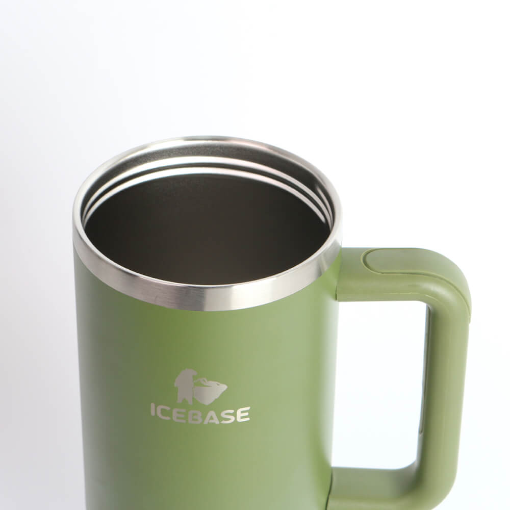 แก้วเก็บความเย็น ICEBASE รุ่น VL-519GN (POWERFUL) ขนาด 1200 ML สีเขียว
