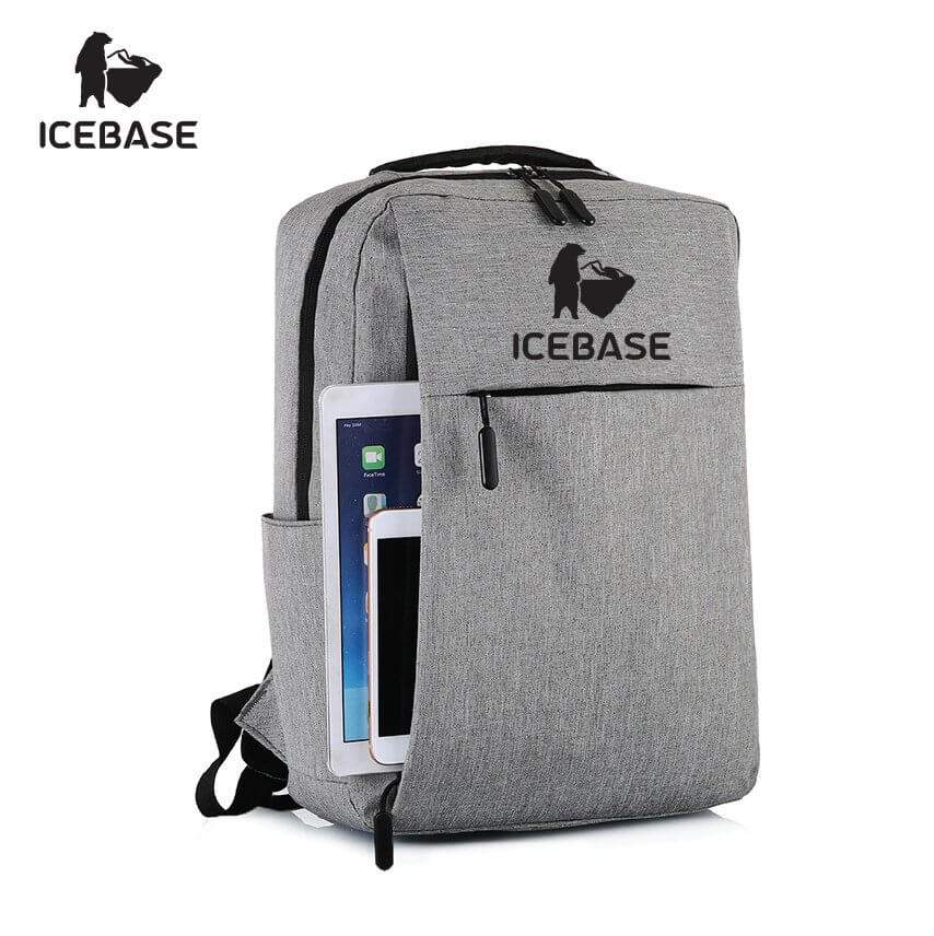กระเป๋าเป้ ICEBASE รุ่น BK-904GY ความจุ 20 ลิตร สีเทา