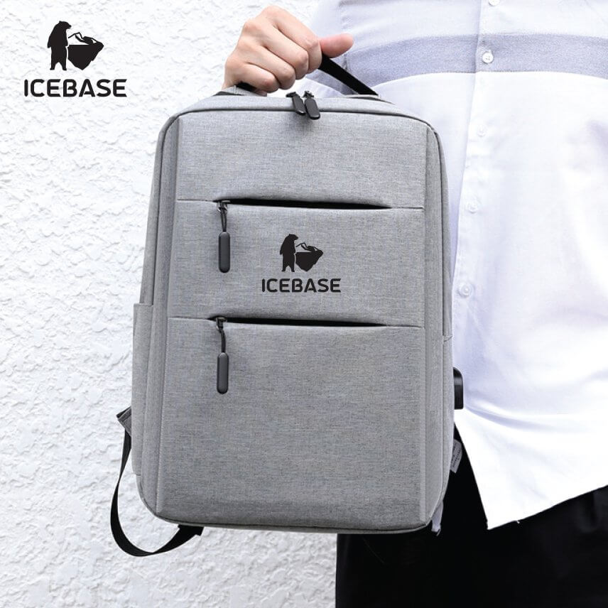 กระเป๋าเป้ ICEBASE รุ่น BK-905GY ความจุ 20 ลิตร สีเทา