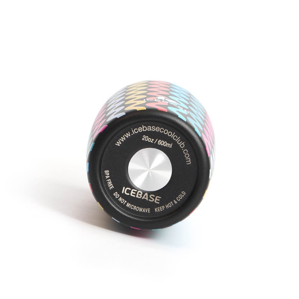 แก้วเก็บความเย็น ICEBASE รุ่น VLP-802BK (RIVER) ขนาด 600 มิลลิลิตร สีดำ