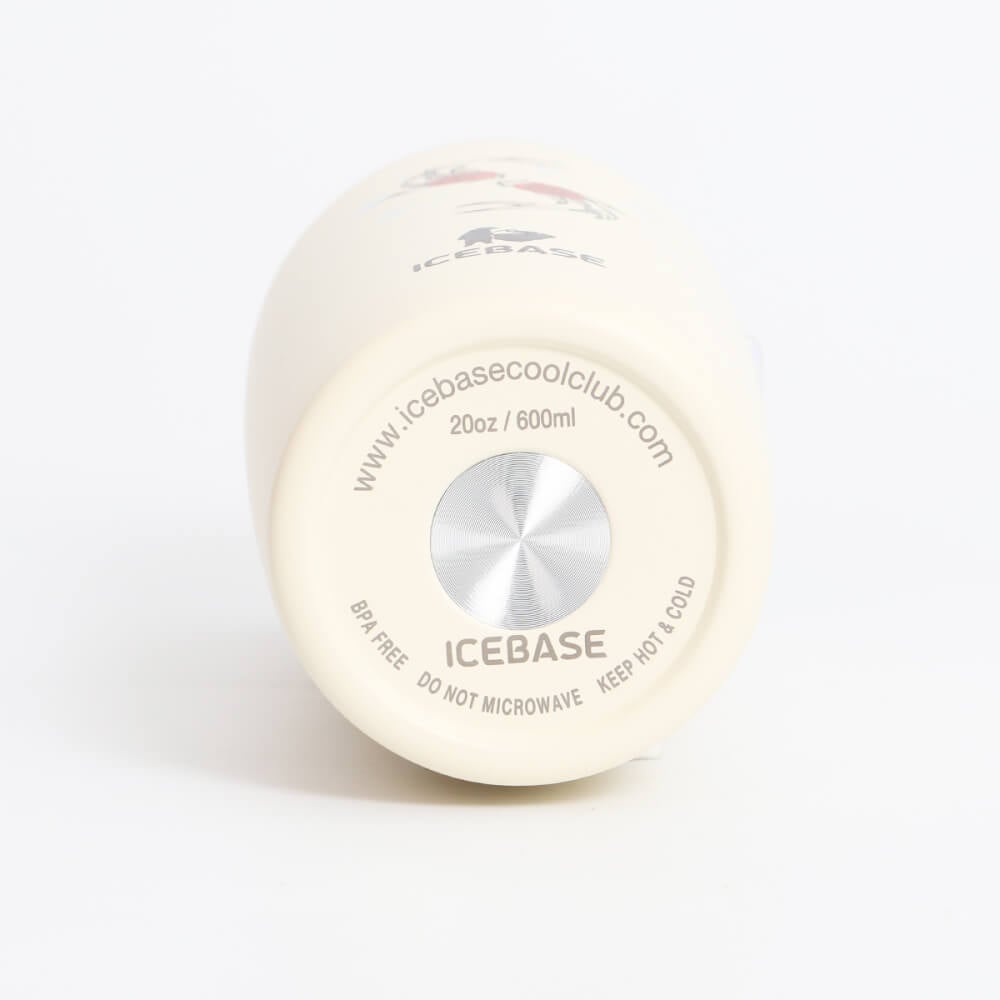 แก้วเก็บความเย็น ICEBASE รุ่น VLP-803BE (BALANCE) ขนาด 600 ML สีเบจ