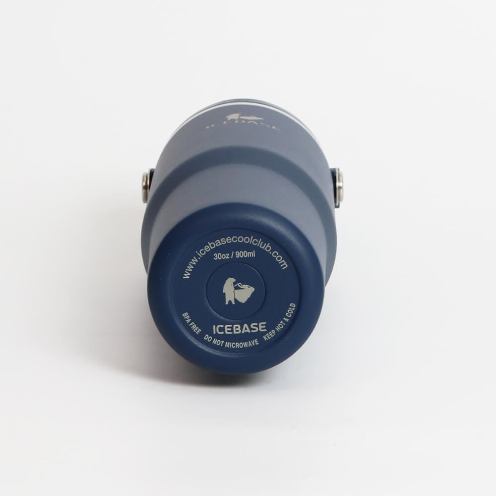 แก้วเก็บความเย็น ICEBASE รุ่น VL-518NV (FLIPZ) ขนาด 900 ML สีกรม