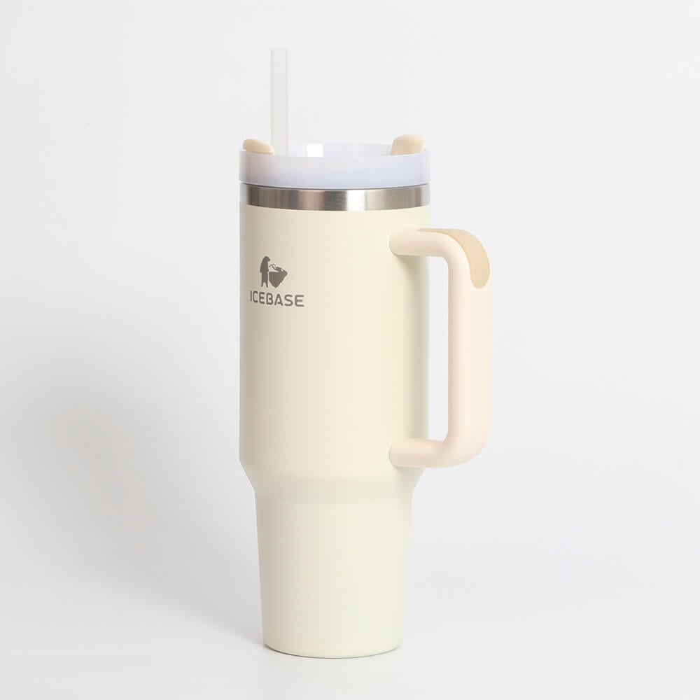 แก้วเก็บความเย็น ICEBASE รุ่น VL-519BE (POWERFUL) ขนาด 1200 ML สีเบจ_5