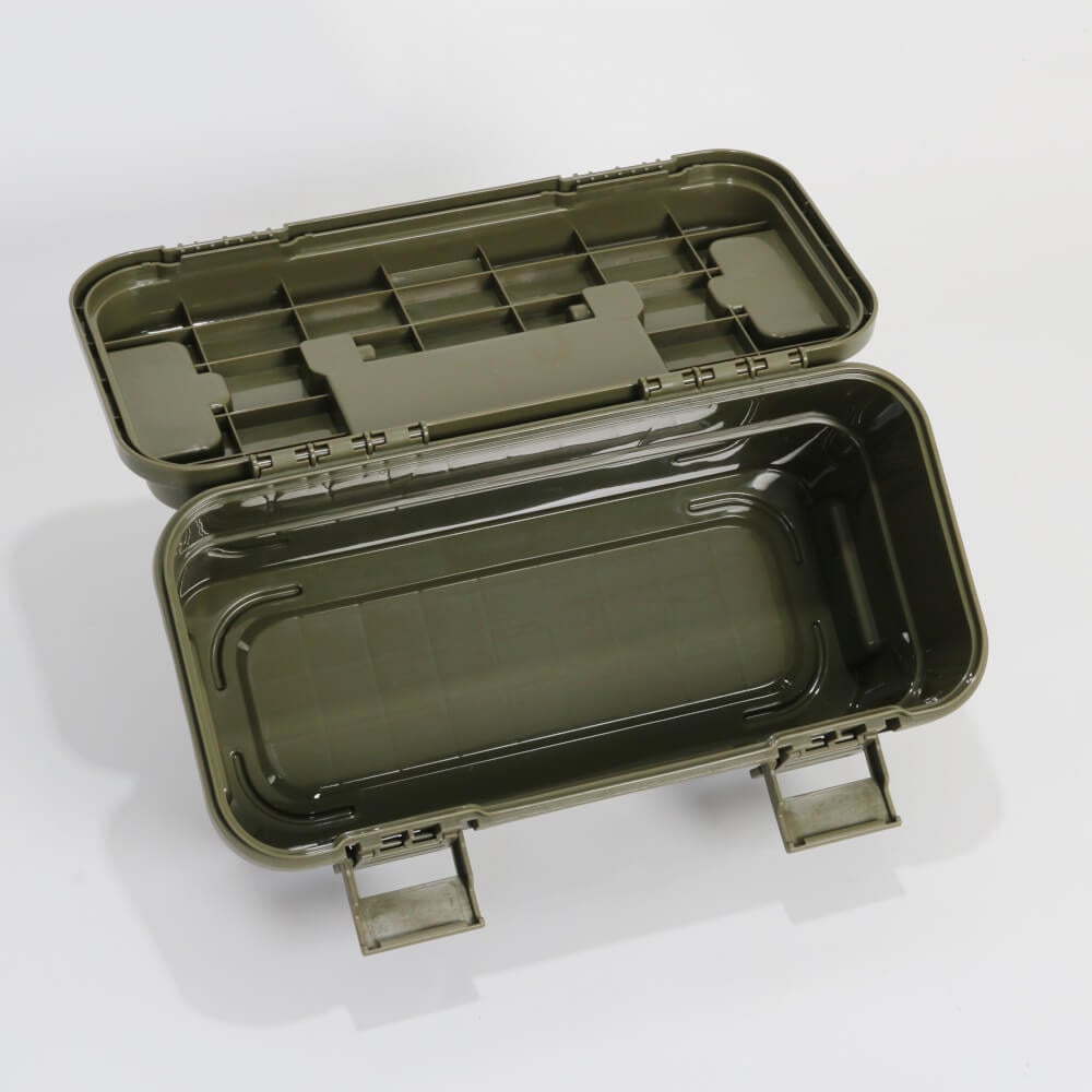 กล่องอเนกประสงค์พร้อมถาดใส่ของ ICEBASE รุ่น XC-002GN (DINO) ขนาด 6.5 ลิตร สีเขียว