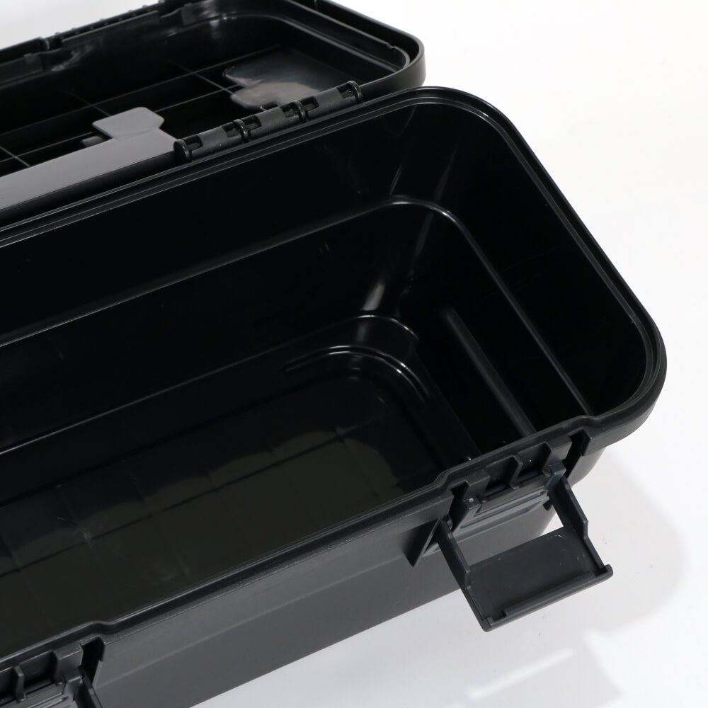 กล่องอเนกประสงค์พร้อมถาดใส่ของ ICEBASE รุ่น XC-002BK (DINO) ขนาด 6.5 ลิตร สีดำ