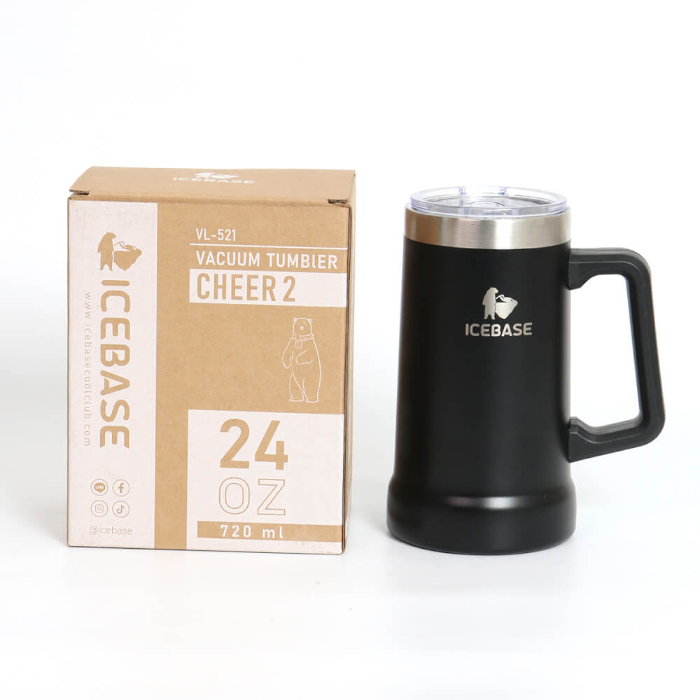 แก้วเก็บความเย็น ICEBASE รุ่น VL-521BK (CHEER2) ขนาด 720 ML สีดำ_9