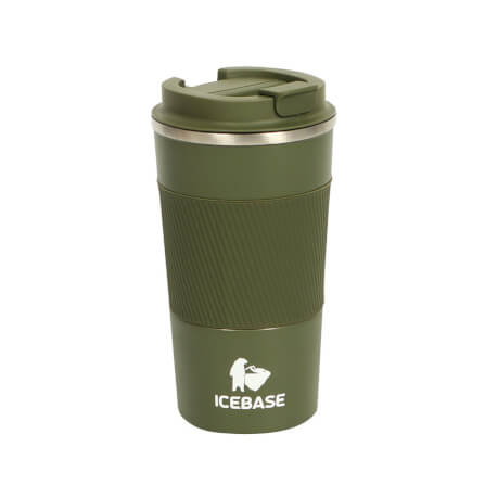แก้วเก็บความเย็น ICEBASE รุ่น VL-502GN (SUIT) ขนาด 510 มิลลิลิตร สีเขียว