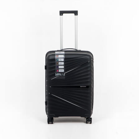 กระเป๋าเดินทาง ICEBASE รุ่น XD-24012BK (ROME) 24 นิ้ว สีดำ_0