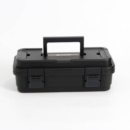 กล่องอเนกประสงค์พร้อมถาดใส่ของ ICEBASE รุ่น XC-001BK (MONO) ขนาด 4 ลิตร สีดำ_0