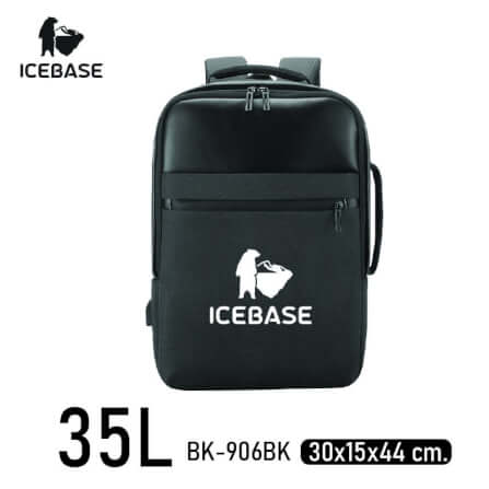 กระเป๋าเป้ ICEBASE รุ่น BK-906BK ความจุ 35 ลิตร สีดำ_1