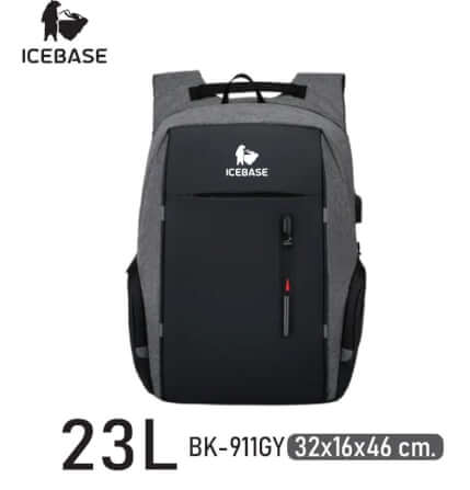 กระเป๋าเป้ ICEBASE รุ่น BK-911DG ความจุ 23 ลิตร สีเทา_1