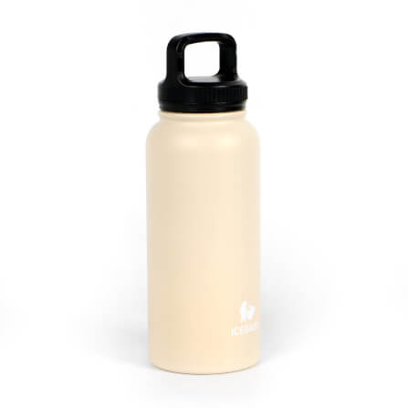 แก้วเก็บความเย็น ICEBASE รุ่น VL-516BE (GO) ขนาด 1000 มิลลิลิตร สีเบจ_1