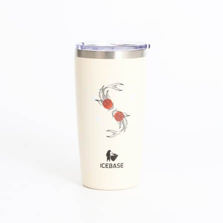 แก้วเก็บความเย็น ICEBASE รุ่น VLP-803BE (BALANCE) ขนาด 600 ML สีเบจ_1