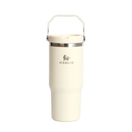 แก้วเก็บความเย็น ICEBASE รุ่น VL-518BE (FLIPZ) ขนาด 900 ML สีเบจ_1